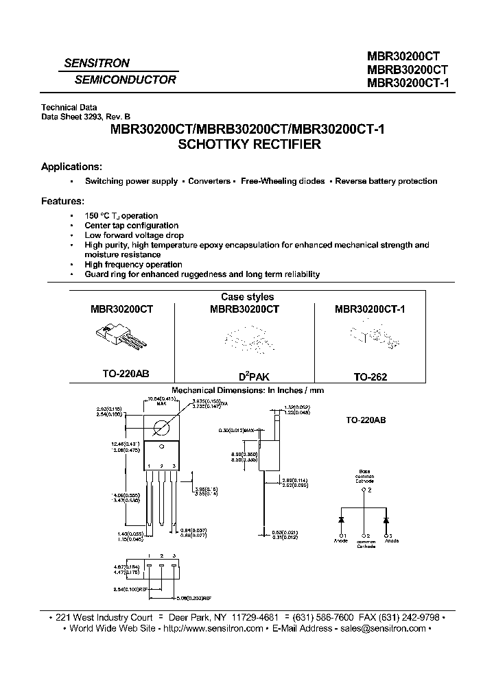 MBR30200CT_7949135.PDF Datasheet