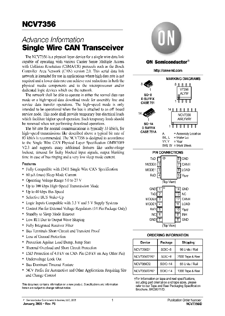 NCV7356D1_7949522.PDF Datasheet