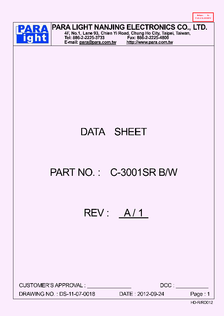 C-3001SR_7951449.PDF Datasheet