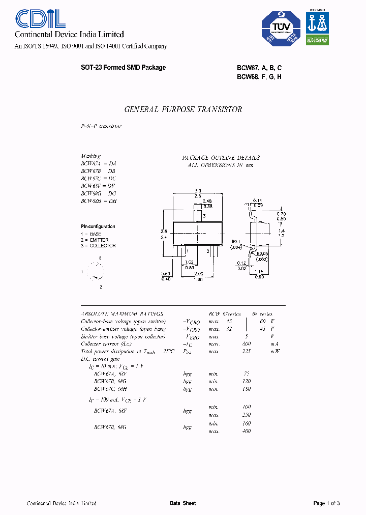 BCW67A_7951578.PDF Datasheet