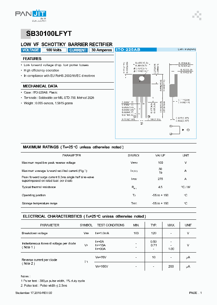 SB30100LFYT_7951868.PDF Datasheet