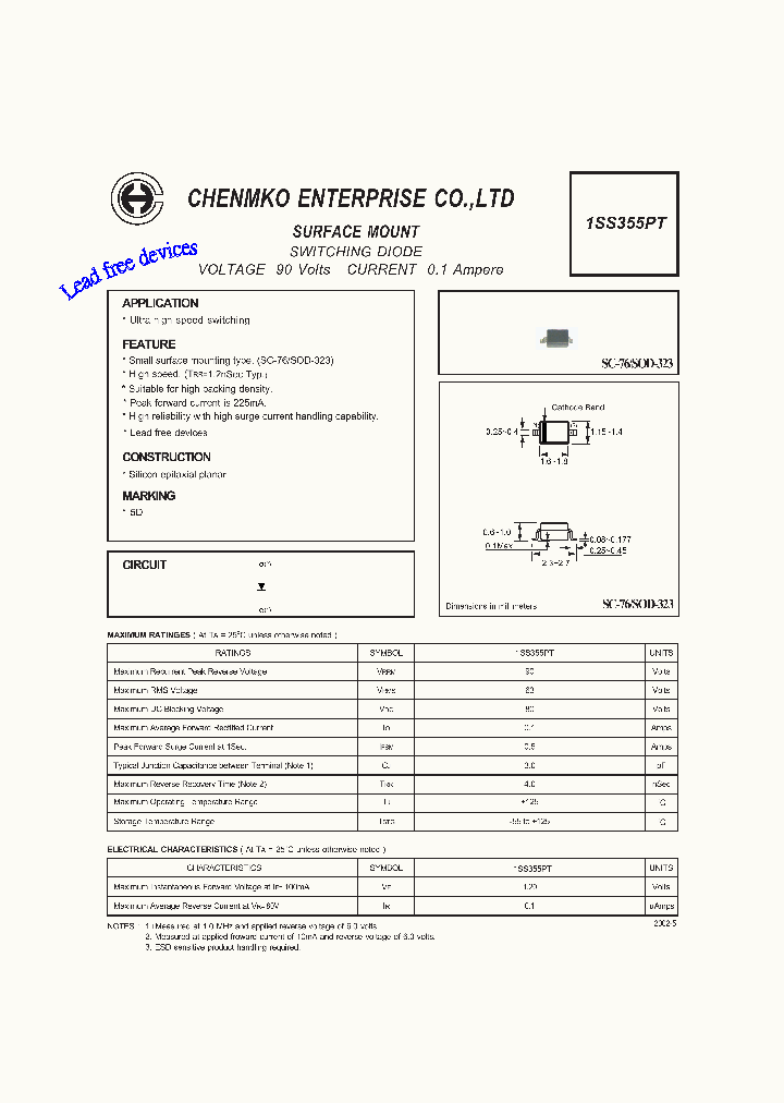 1SS355PT_7953249.PDF Datasheet