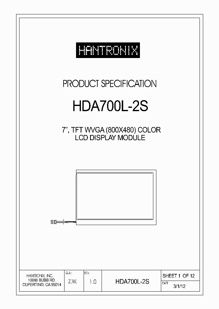 HDA700L-2S_7954758.PDF Datasheet