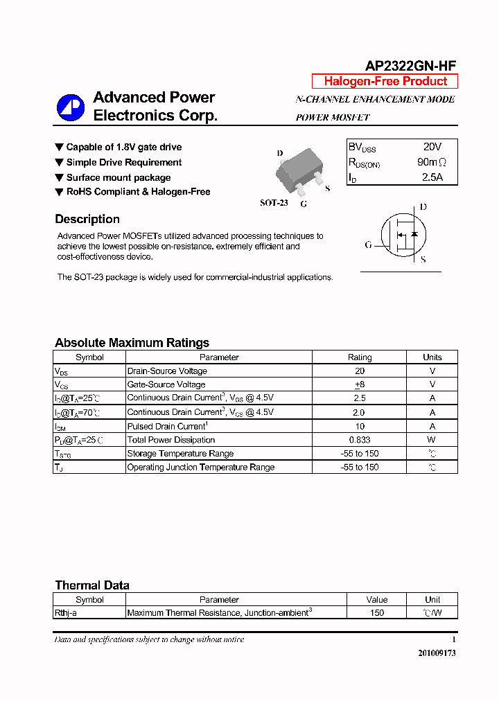 AP2322GN-HF_7955031.PDF Datasheet