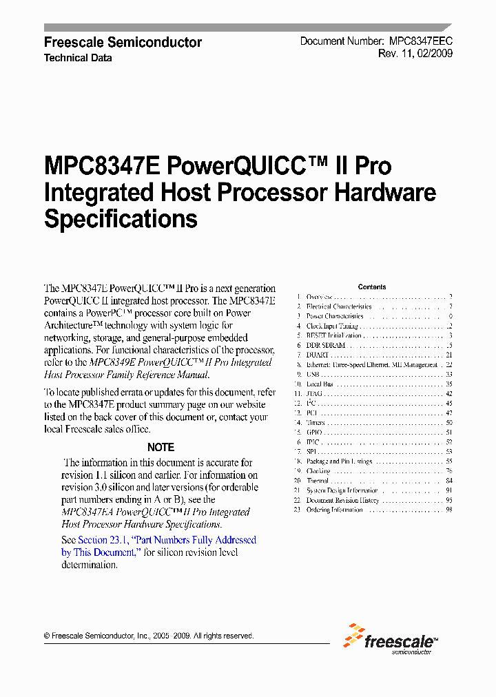 MPC8347VRAGD_7955372.PDF Datasheet