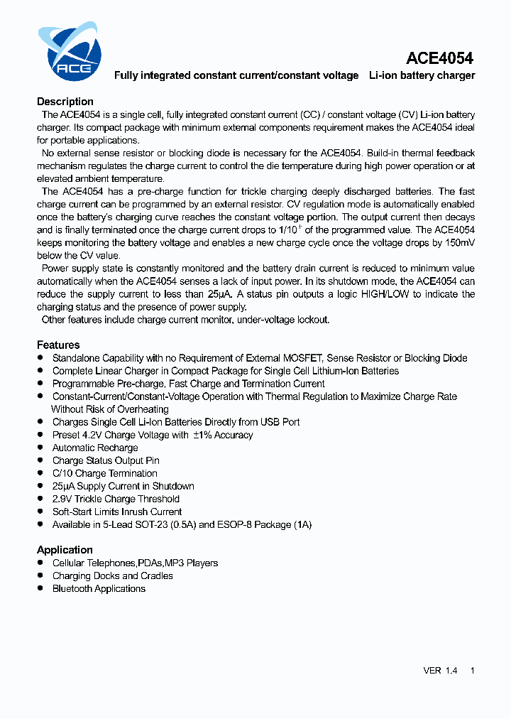 ACE405412_7956900.PDF Datasheet