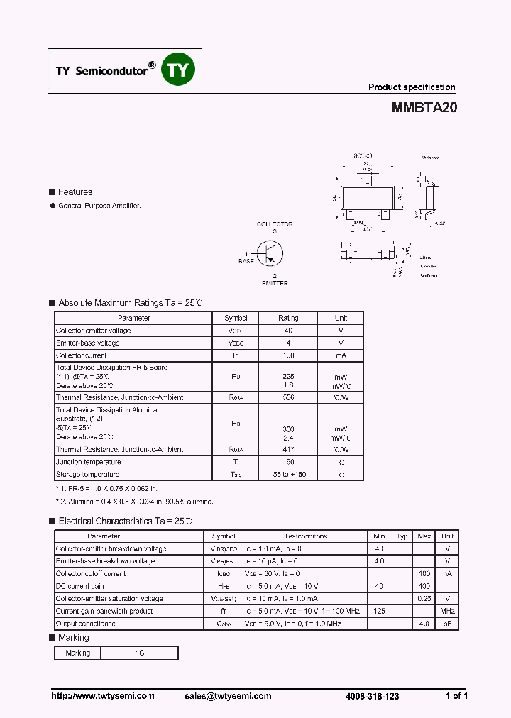 MMBTA20_7956861.PDF Datasheet