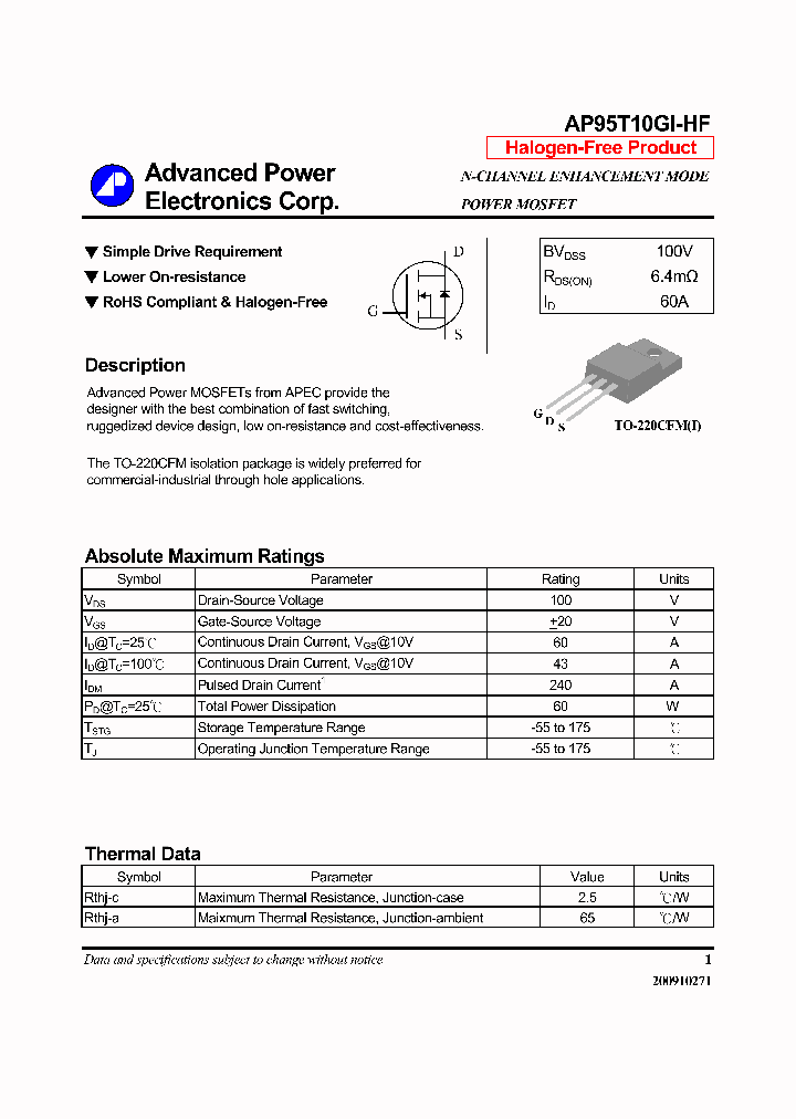 AP95T10GI-HF_7957642.PDF Datasheet