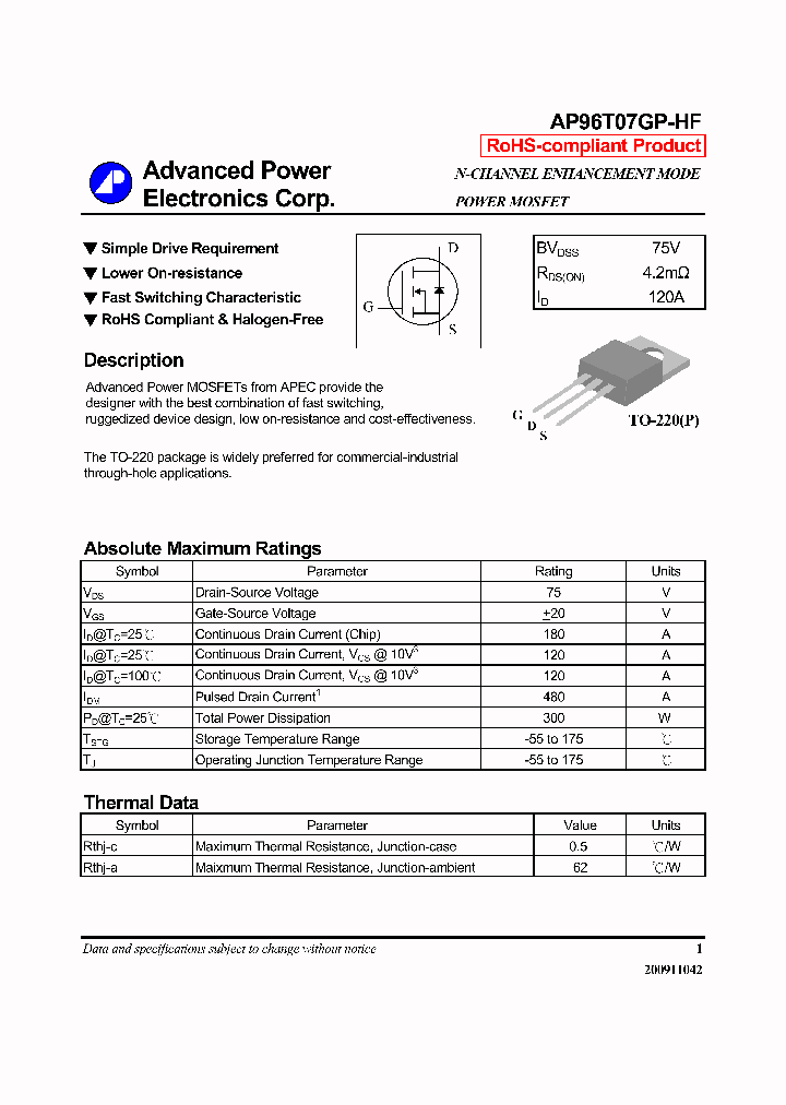AP96T07GP-HF14_7957885.PDF Datasheet