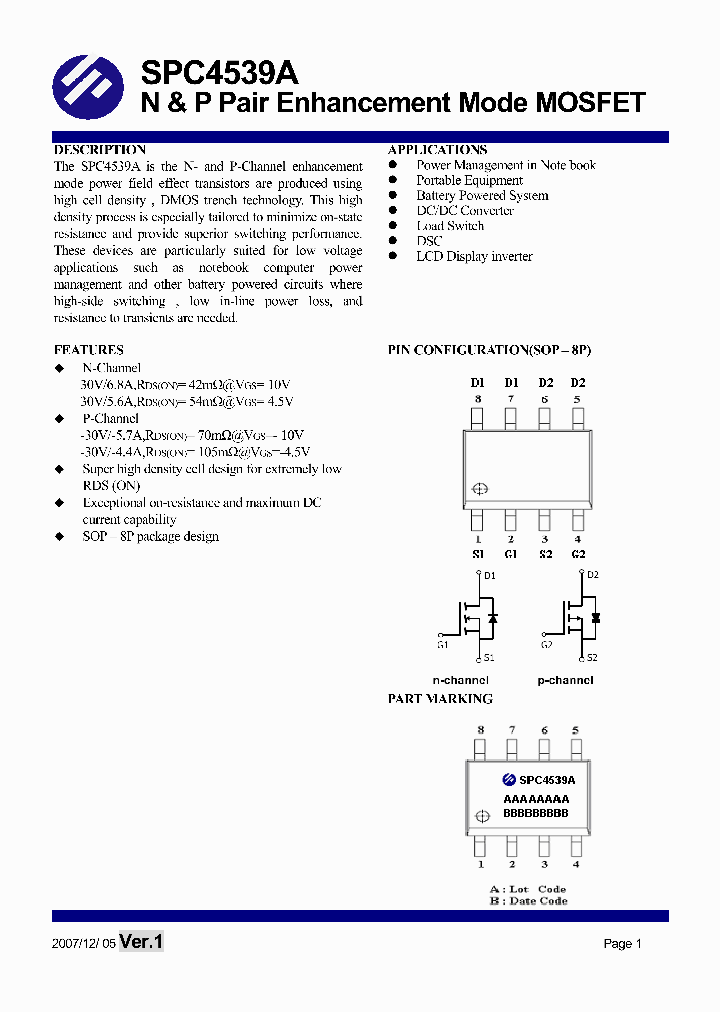 SPC4539AS8RG_7958086.PDF Datasheet