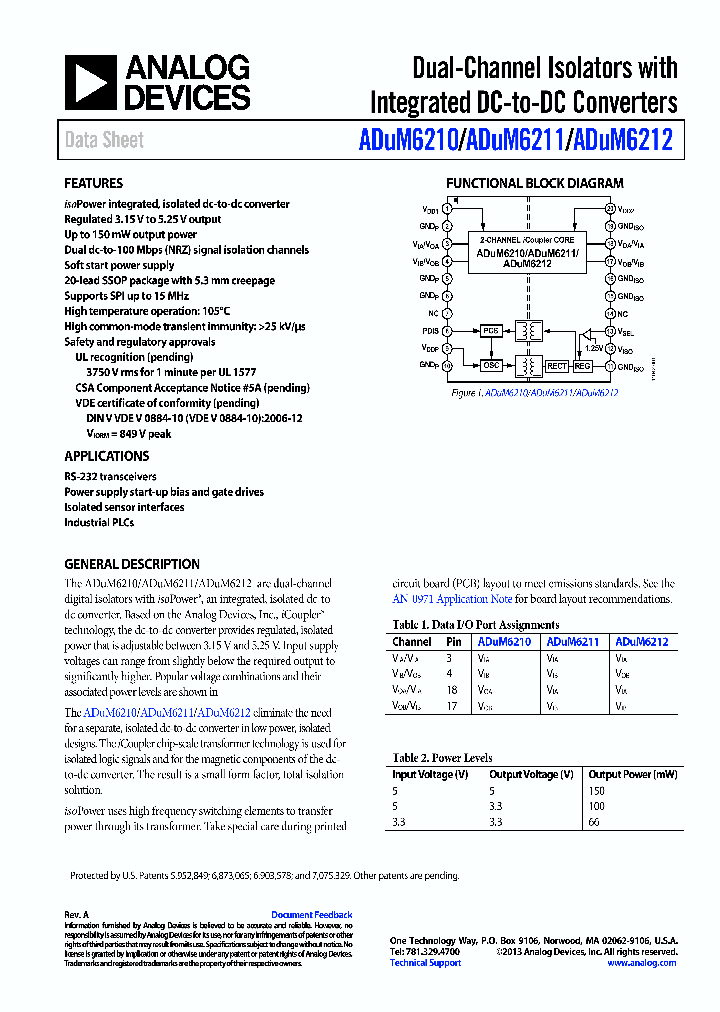 ADUM6210_7959936.PDF Datasheet