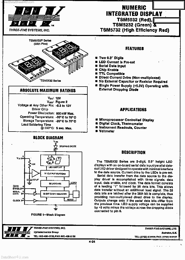 TSM5232_7789917.PDF Datasheet