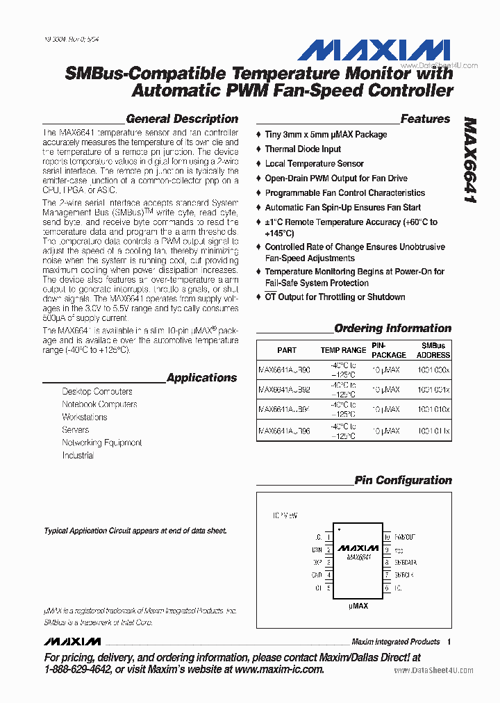 MAX6641_7790442.PDF Datasheet