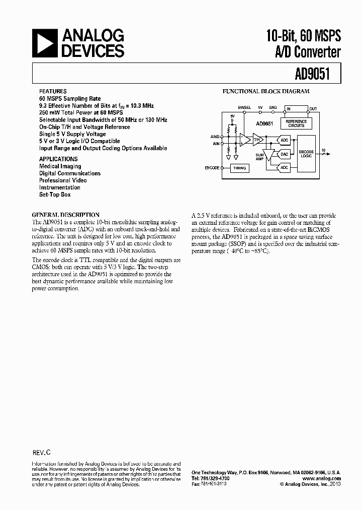 AD9051_7969267.PDF Datasheet