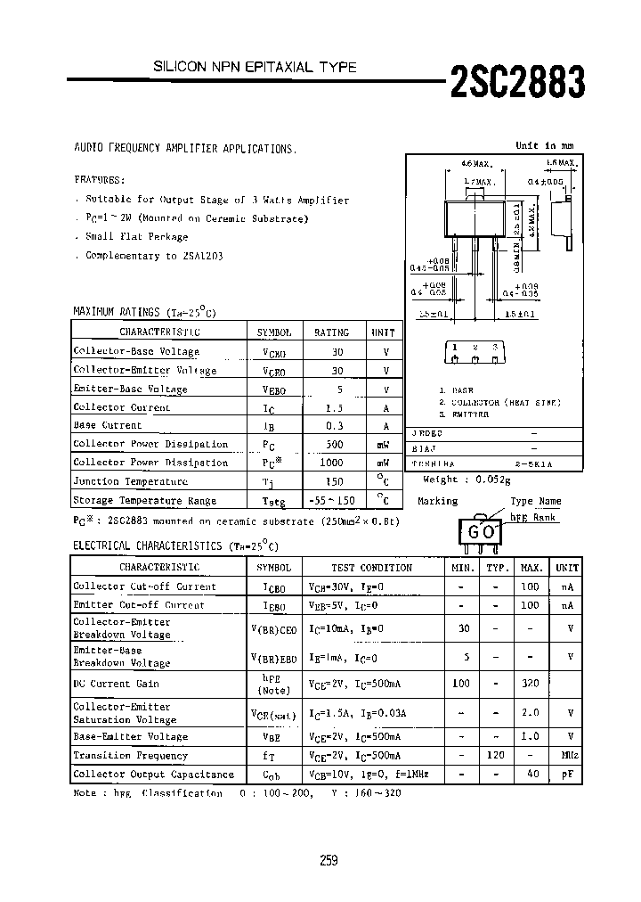 2SC2883OTE12L_7969441.PDF Datasheet