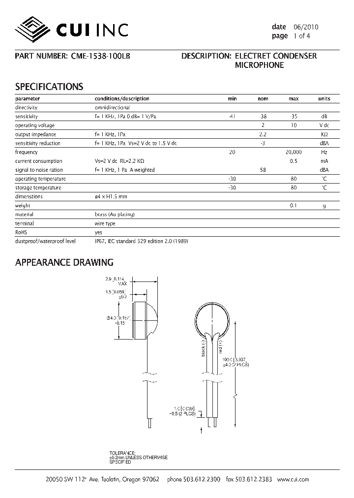 CME-1538-100LB_7969946.PDF Datasheet