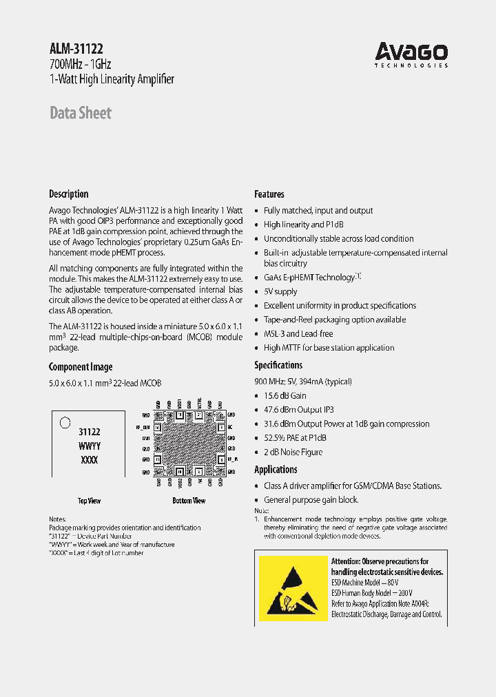 ALM31122-BLKG_7971684.PDF Datasheet