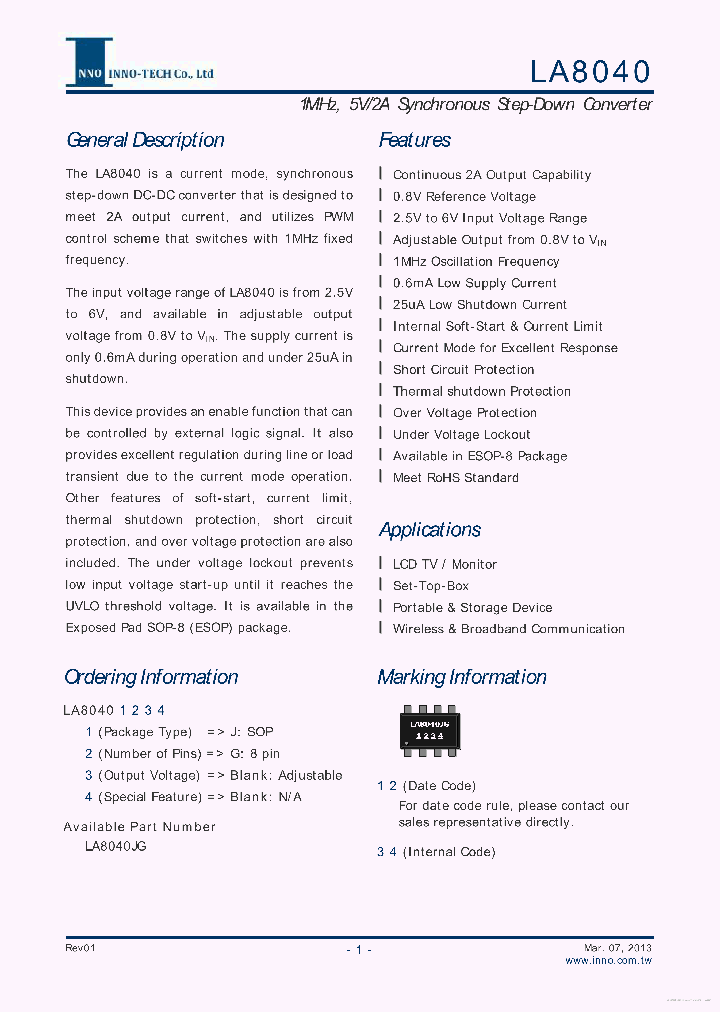 LA8040_7797756.PDF Datasheet