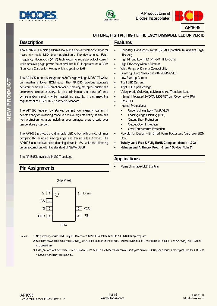 AP1695_7793510.PDF Datasheet