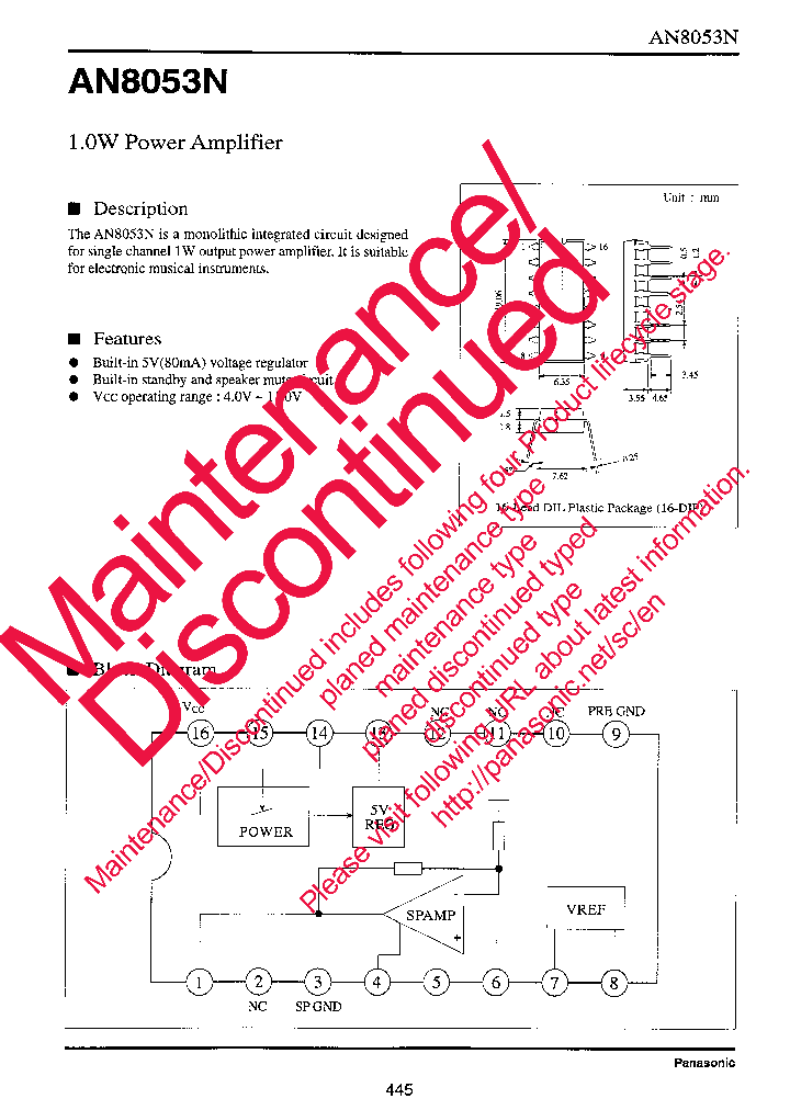 AN8053N_7978980.PDF Datasheet