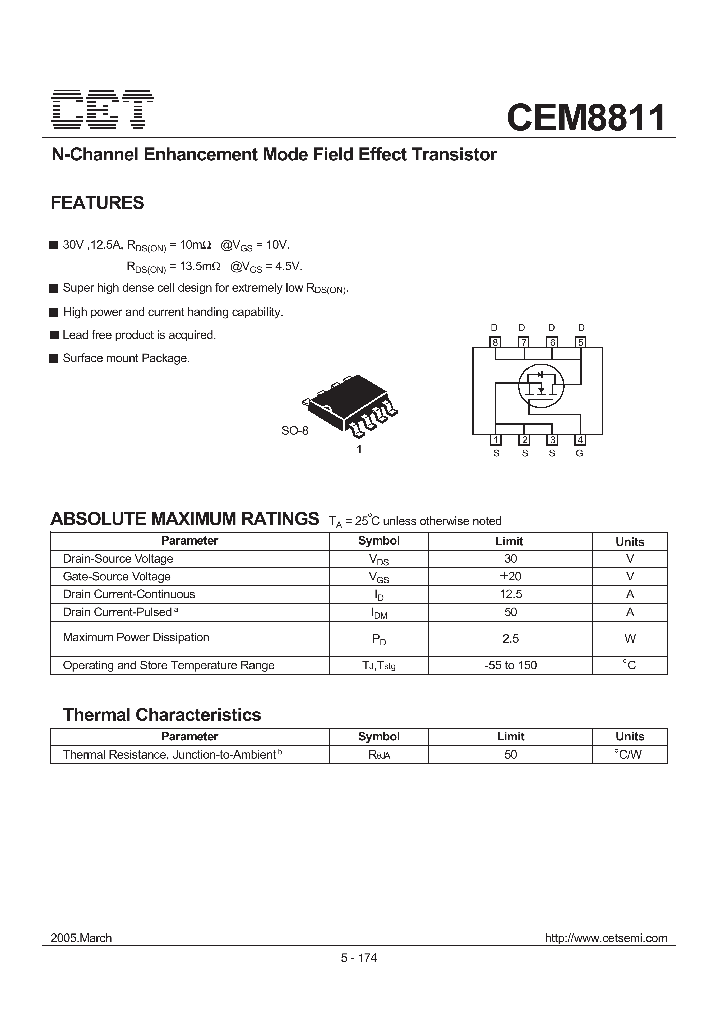 CEM8811_7798391.PDF Datasheet