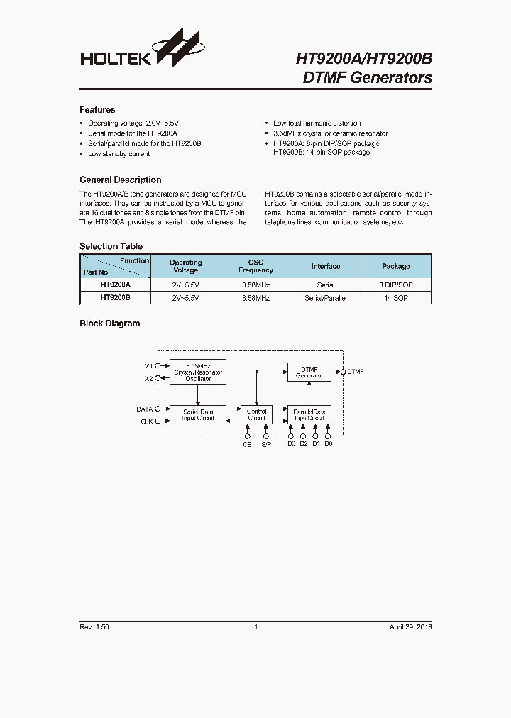 HT9200B_7986646.PDF Datasheet