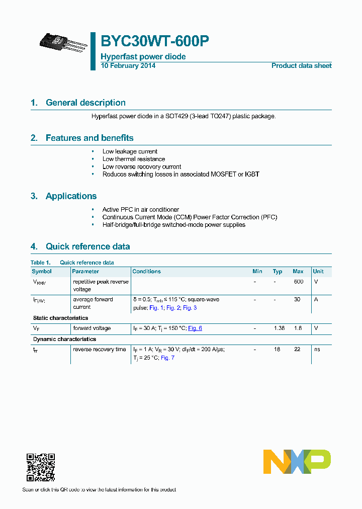 BYC30WT-600P_7987255.PDF Datasheet