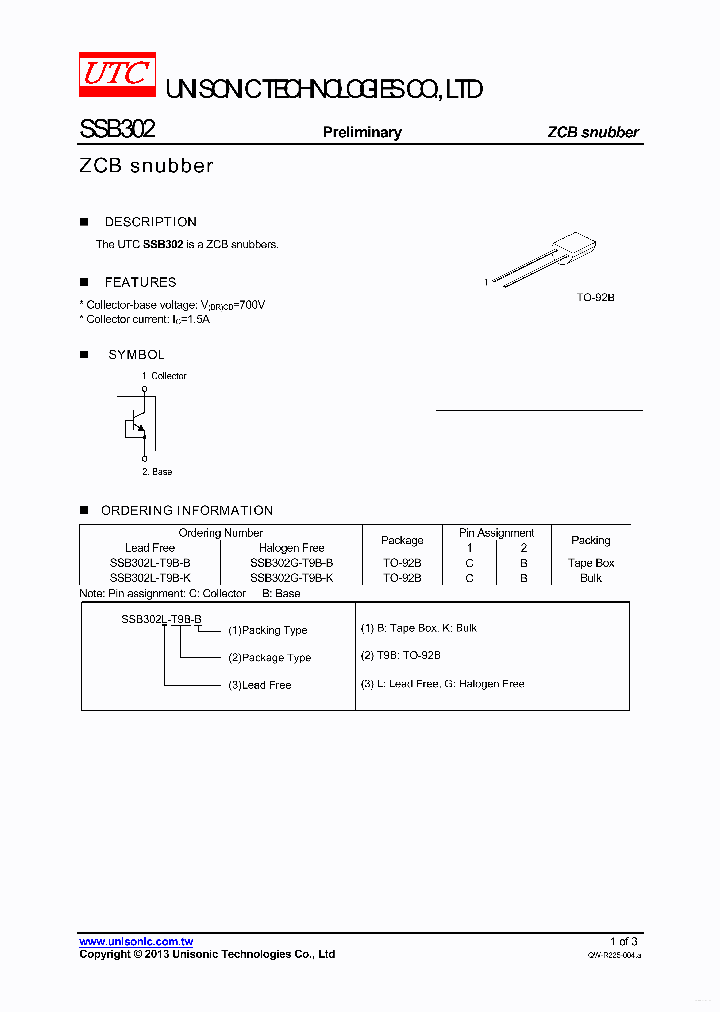SSB302_7803786.PDF Datasheet