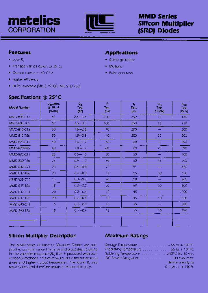 MMD-805-T86_7993556.PDF Datasheet