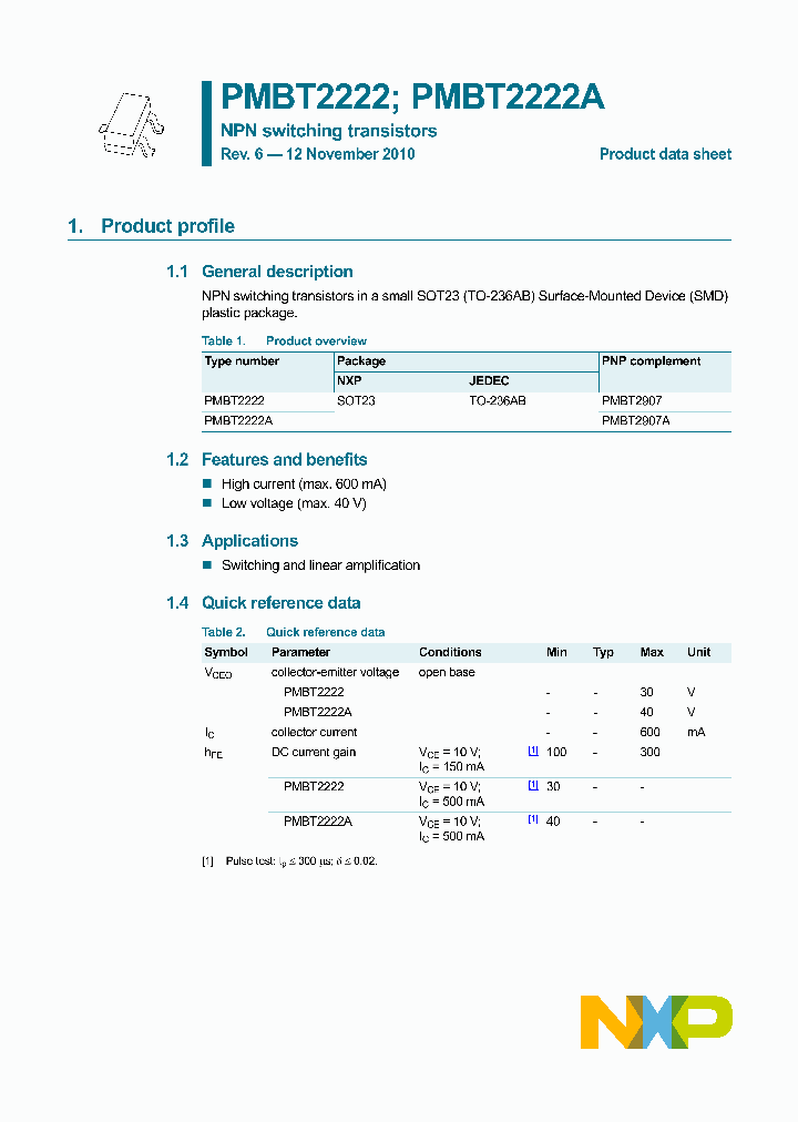 PMBT2222_7993844.PDF Datasheet