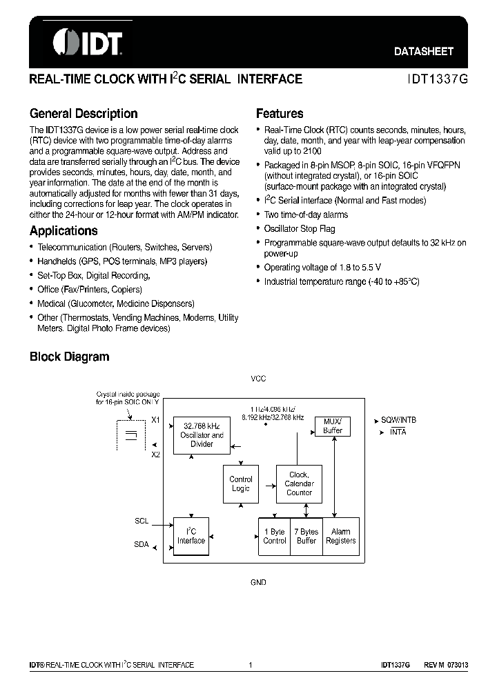 IDT1337G_7996255.PDF Datasheet