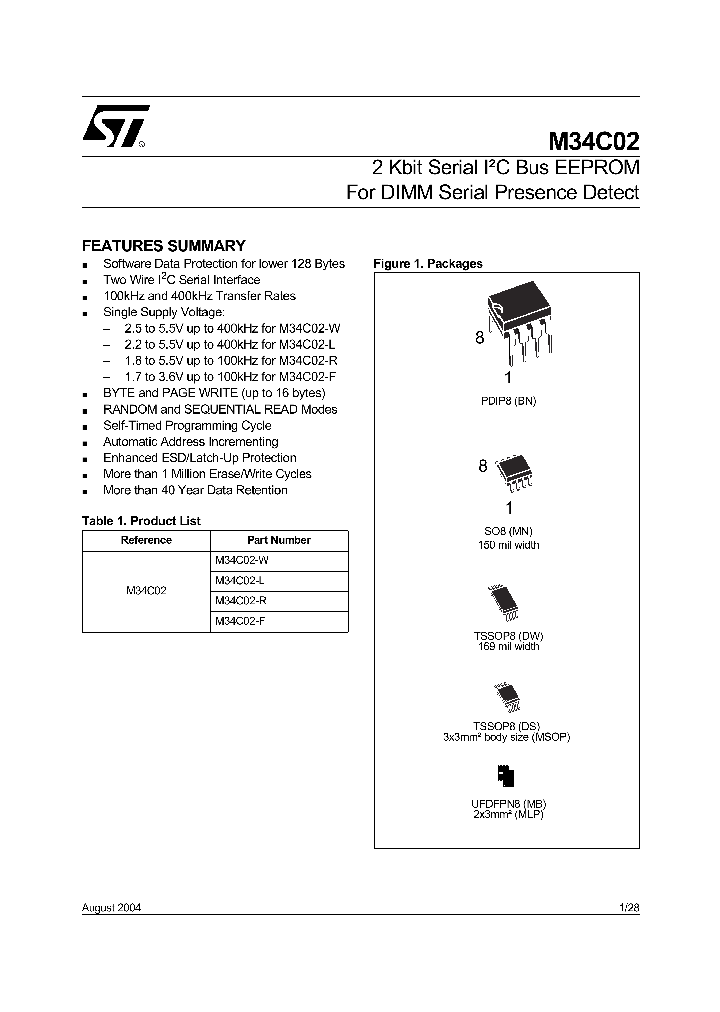 M34C02-FMN1_7997122.PDF Datasheet