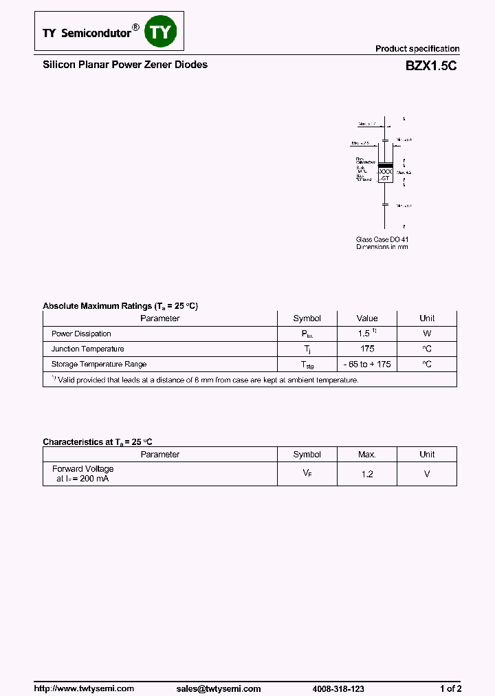 BZX15C11_7998882.PDF Datasheet