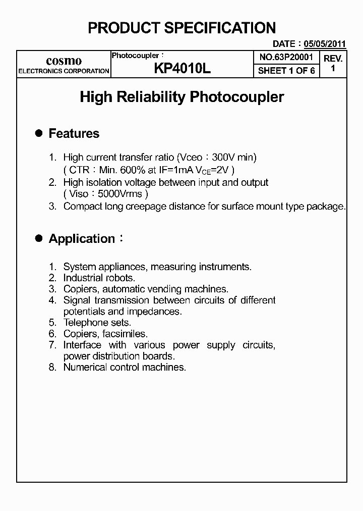 KP4010L_7999131.PDF Datasheet