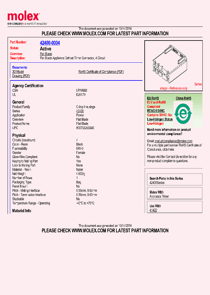42400-0004_7999481.PDF Datasheet