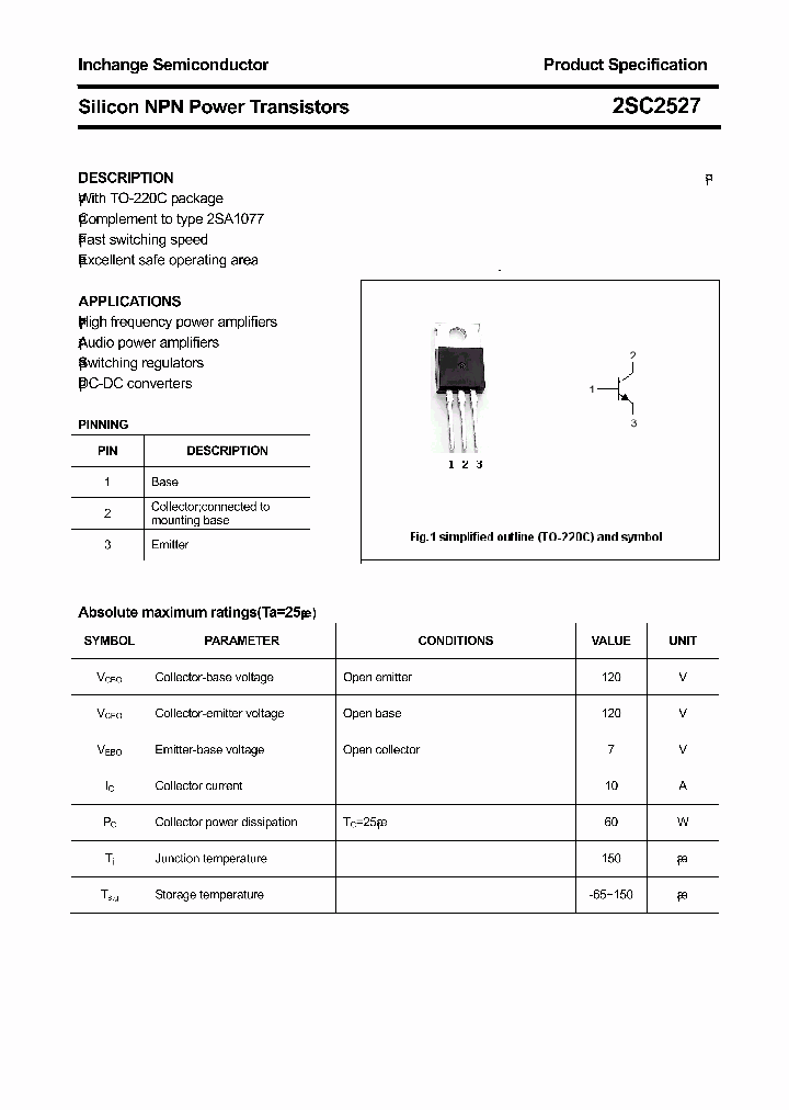 2SC2527_8000130.PDF Datasheet