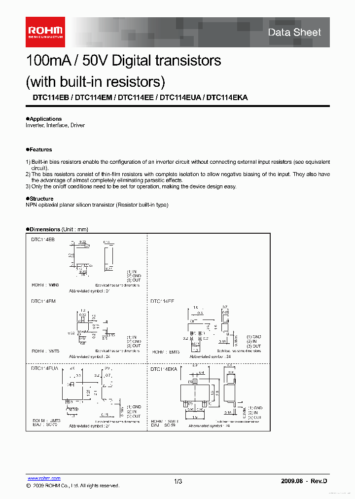 DTC114EKA_7807653.PDF Datasheet