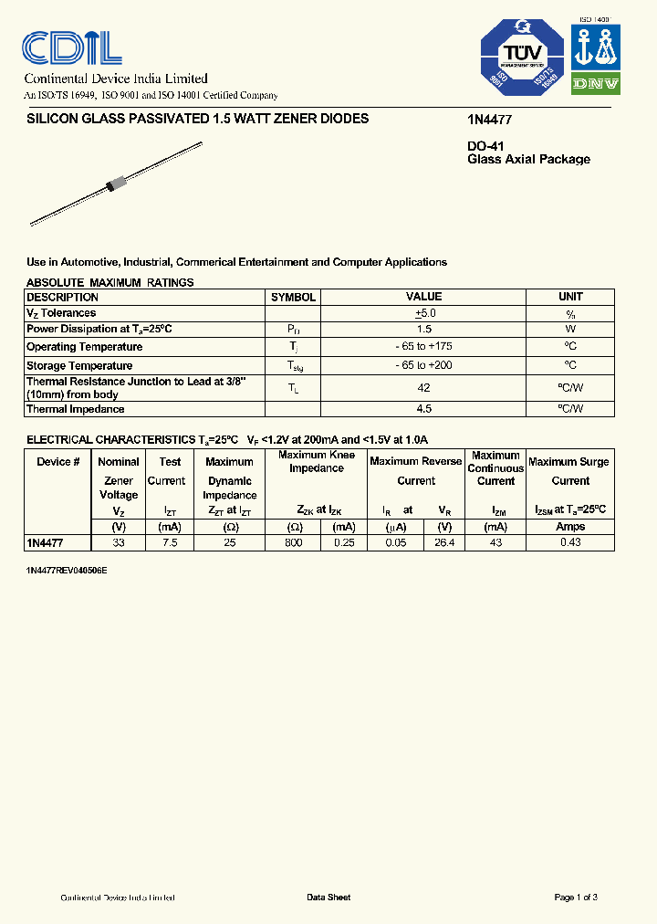 1N4477_8000446.PDF Datasheet