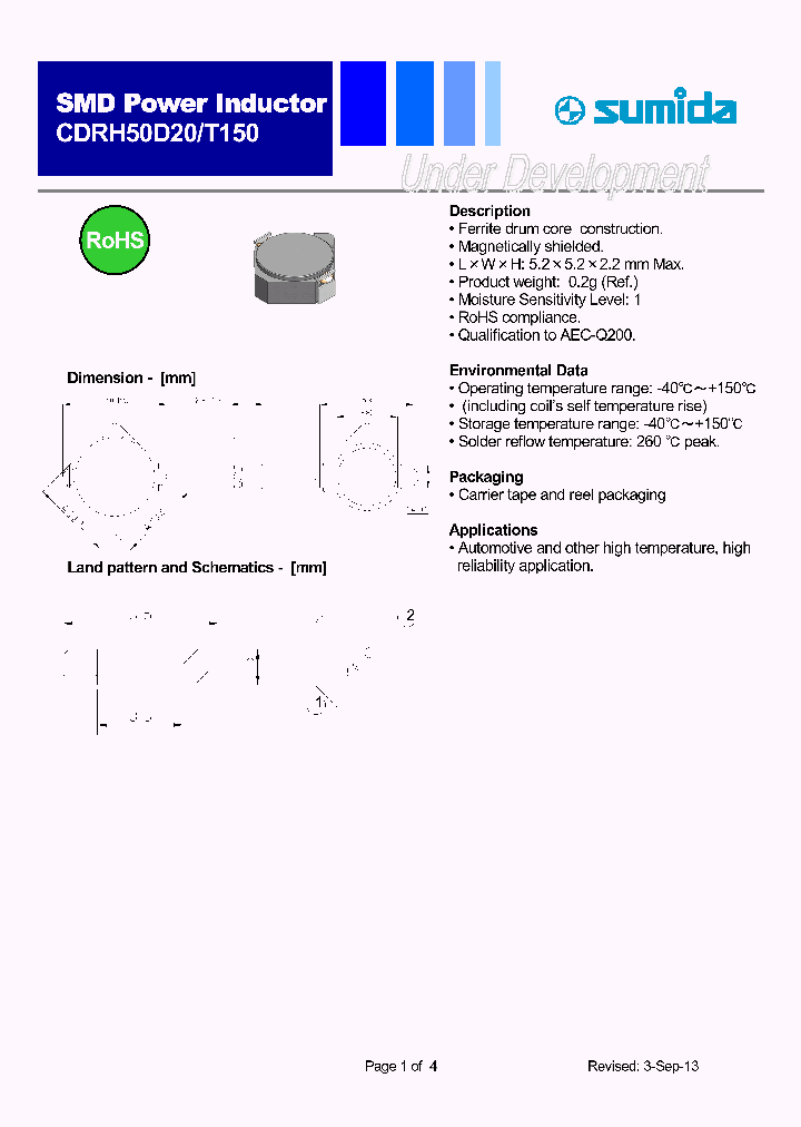 CDRH50D20T150_8003354.PDF Datasheet
