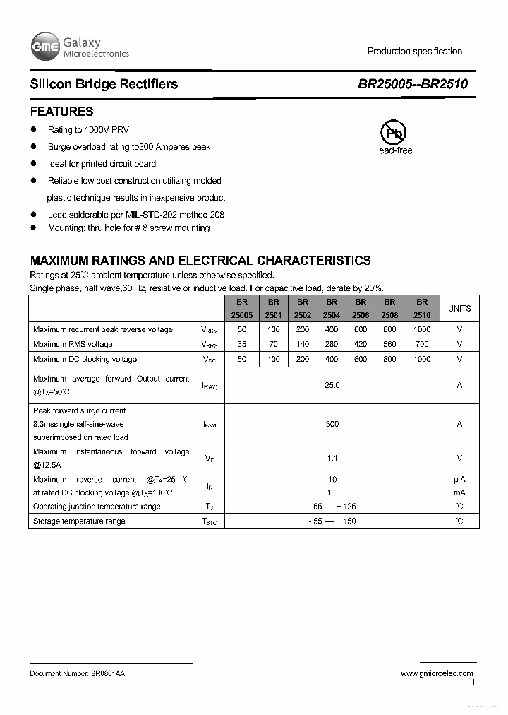 BR2510_7804351.PDF Datasheet