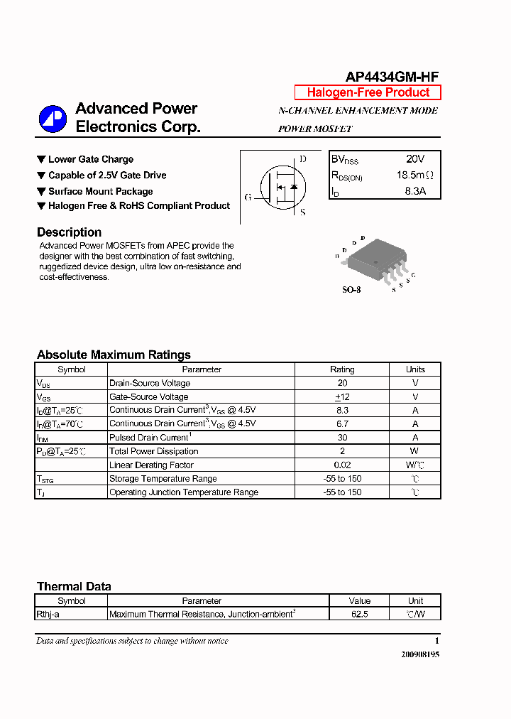 AP4434GM-HF-14_8002358.PDF Datasheet