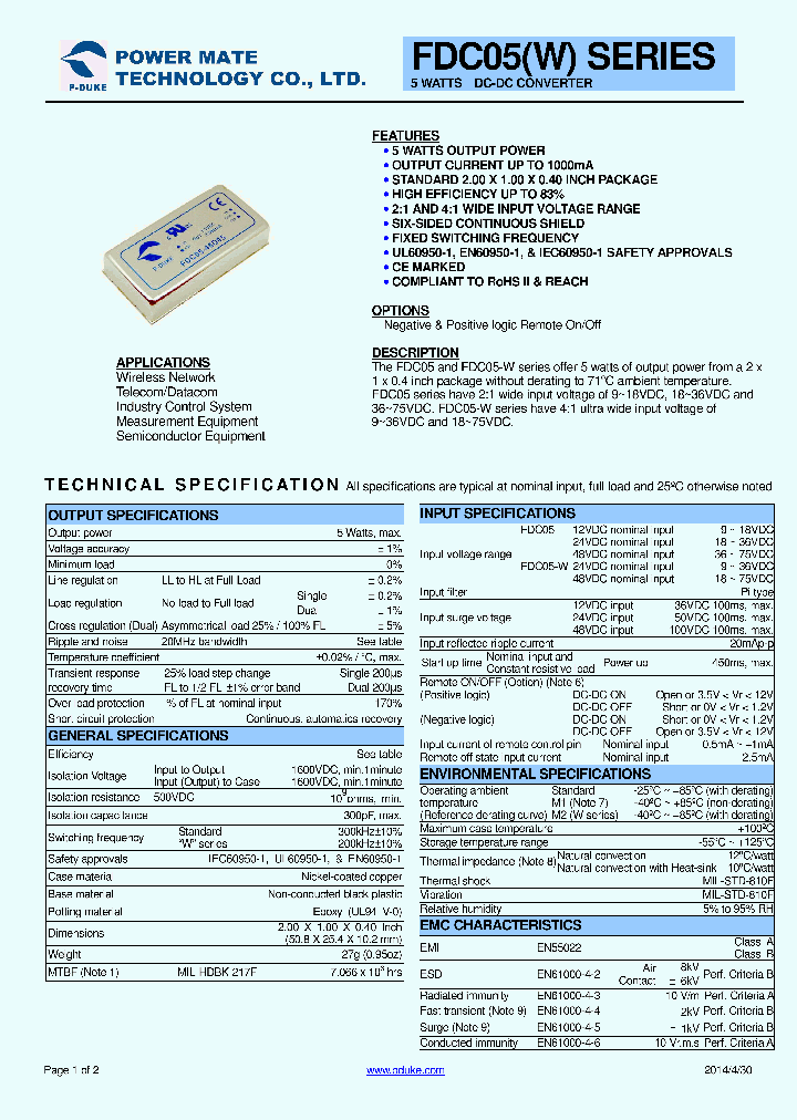 FDC05-12D15_8004091.PDF Datasheet