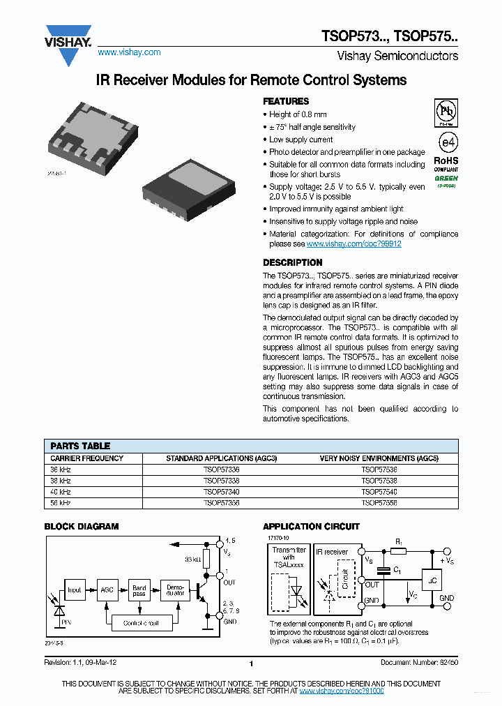 TSOP57356_7808813.PDF Datasheet