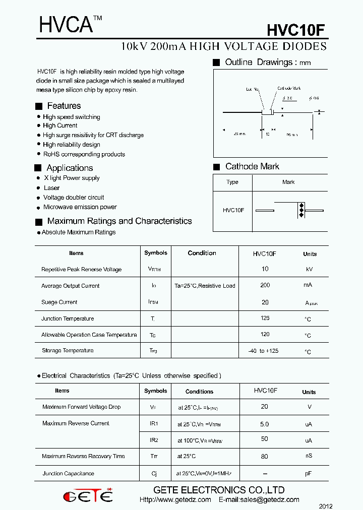 HVC10F_8009240.PDF Datasheet