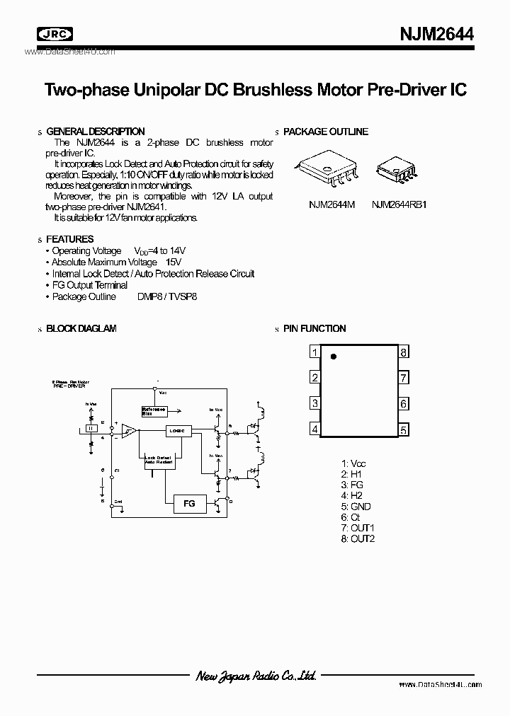 NJM2644_7809376.PDF Datasheet