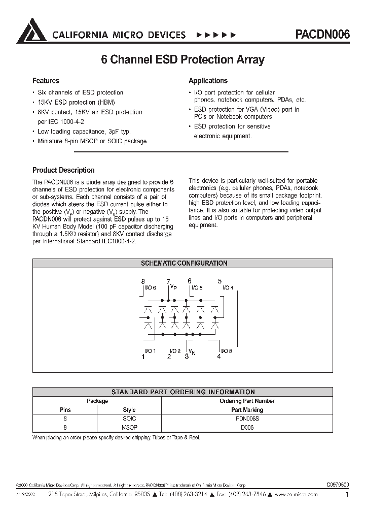 PACDN006_8009317.PDF Datasheet