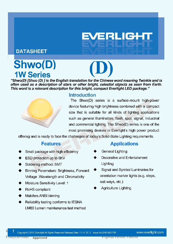 ELSWD-F91M1-1LPHE-C3500_8009666.PDF Datasheet