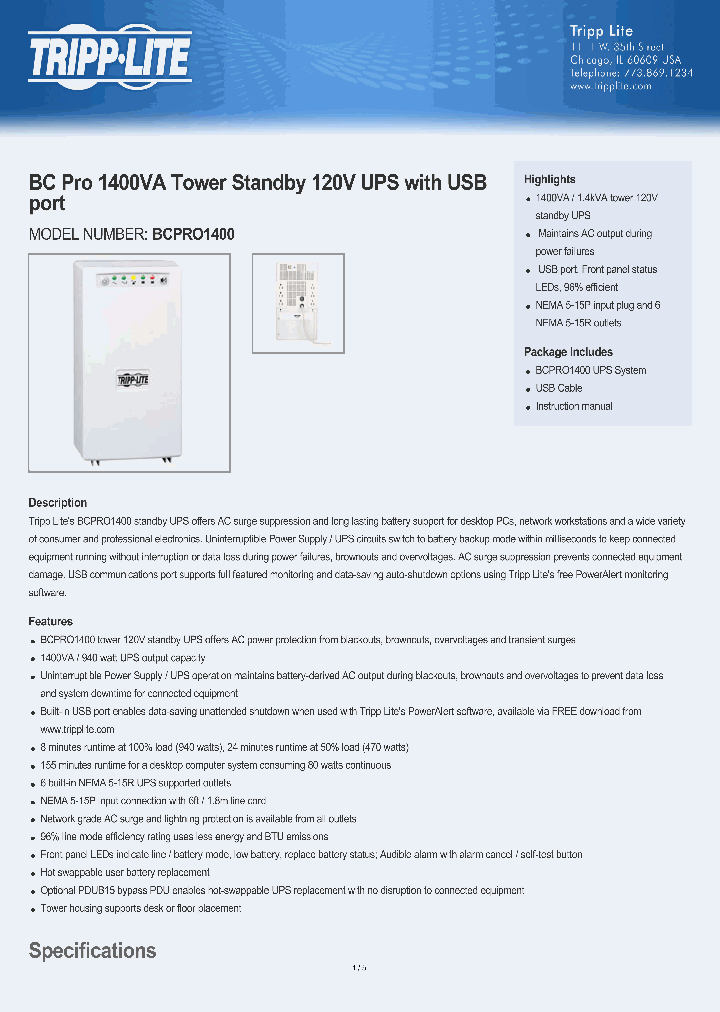 BCPRO1400_8009797.PDF Datasheet