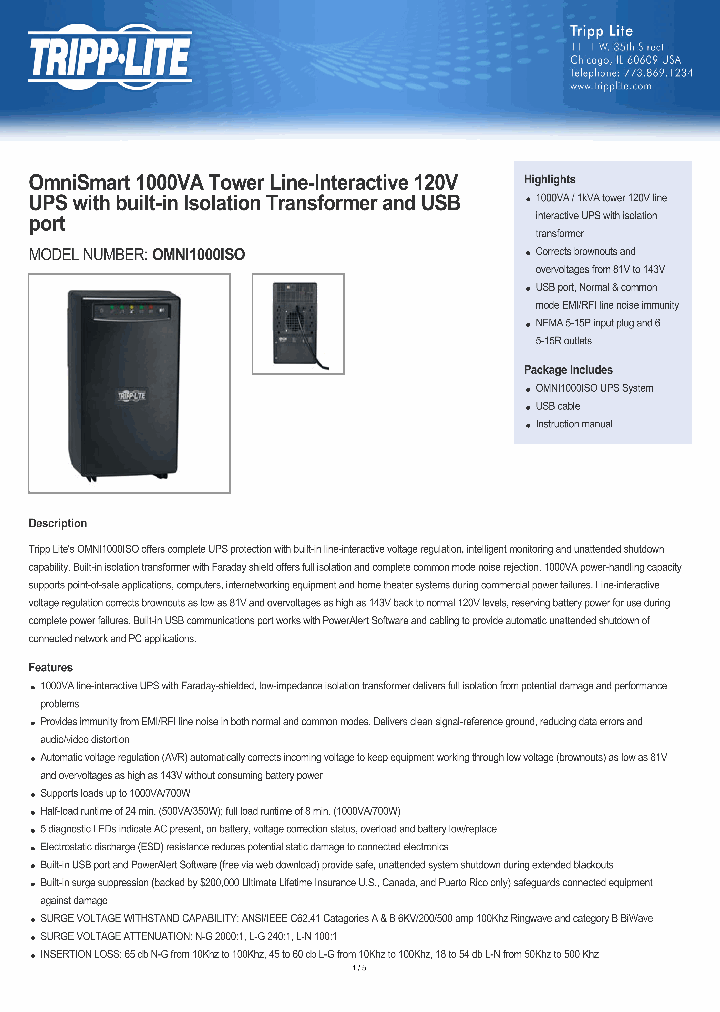 OMNI1000ISO_8010926.PDF Datasheet