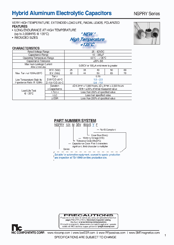 NSPRY121M40V10X115YF_8011392.PDF Datasheet